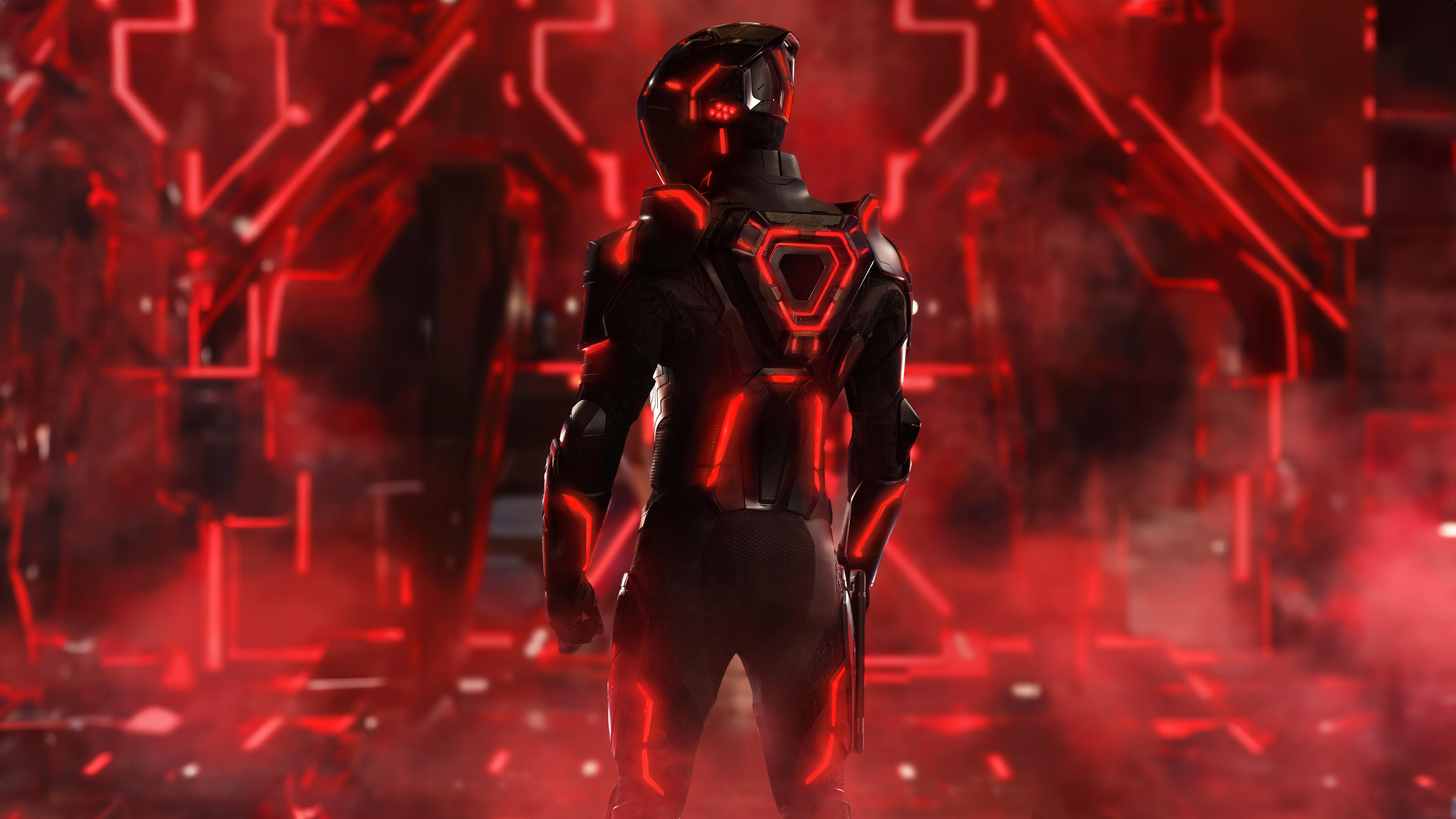 Tron: Ares, Primer vistazo, Películas de 2025, 5K, 8K, Rojo