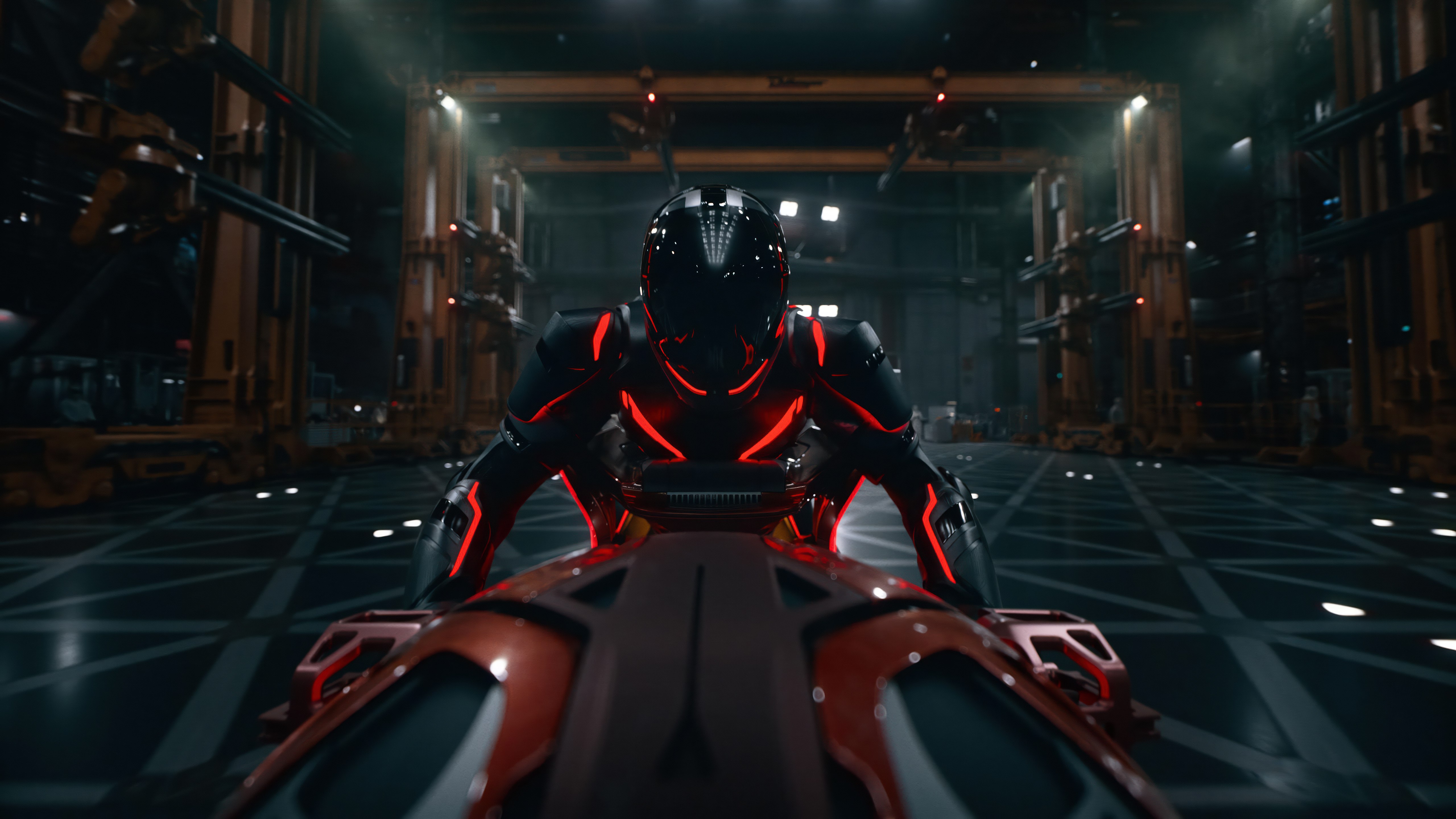 Tron: Ares, Soldado de IA, Películas de 2025, 5K, Futurista