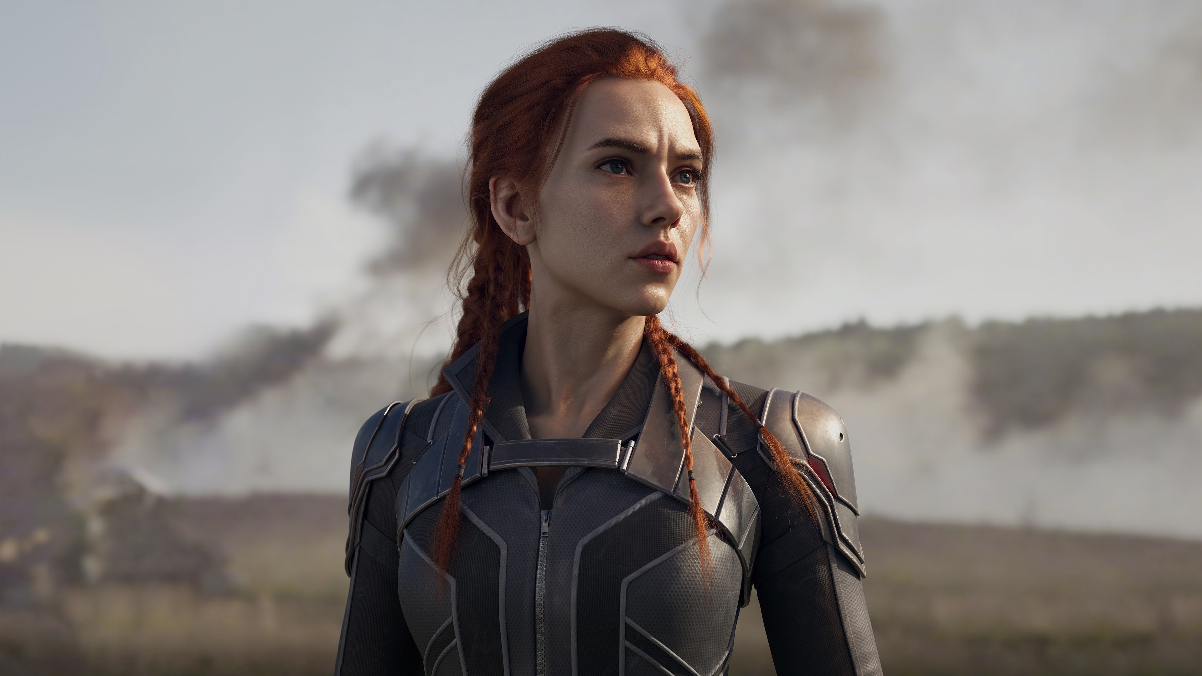 Viuda Negra, Scarlett Johansson, Superhéroes de Marvel, CGI