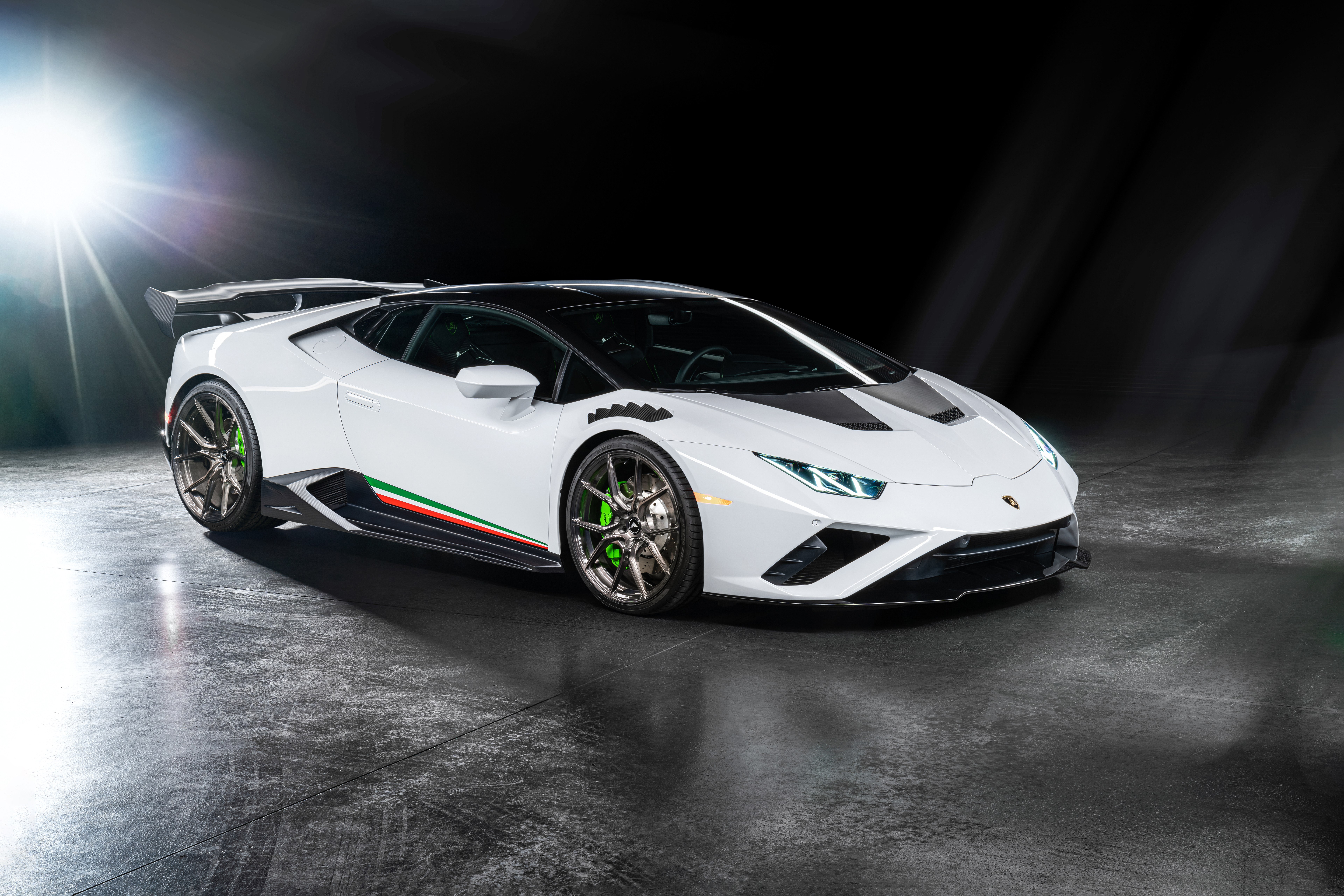 Vorsteiner Lamborghini Huracán EVO RWD Monza, 2021, Fondo oscuro, 5K, 8K